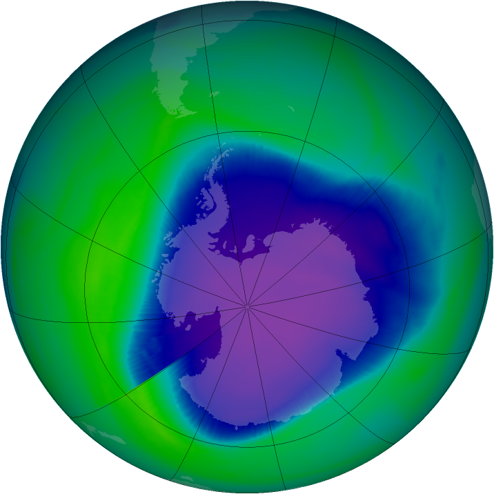 Ozone Map 2006-11-05